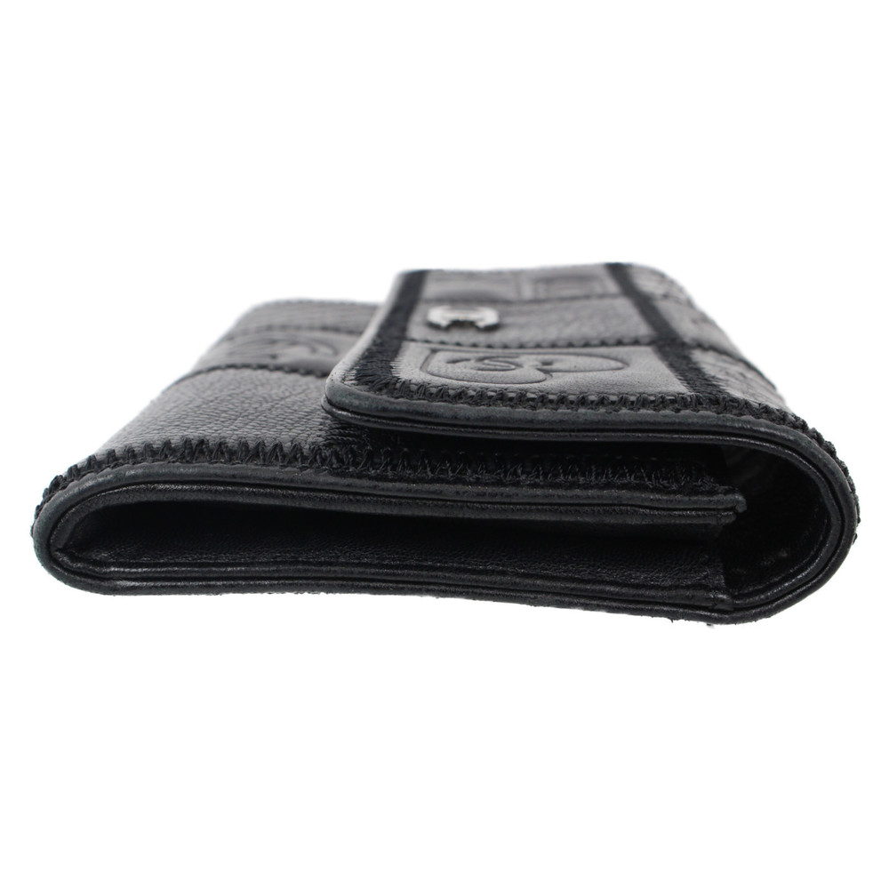 Chanel Patchwork Coco Compact Wallet Black Bifold… - image 5